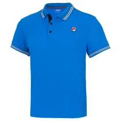 Store Piro Button Polo Men - Blue, White Shirts