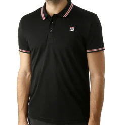 Sale Piro Polo Men - Black, Red Shirts