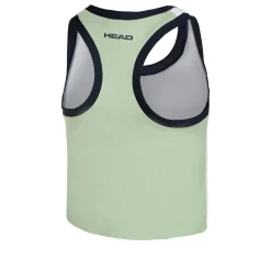 Outlet Play Crop Tank Top Women - White, Dark Blue Tops