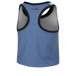Cheap Play Crop Tank Top Women - White, Dark Blue Tops