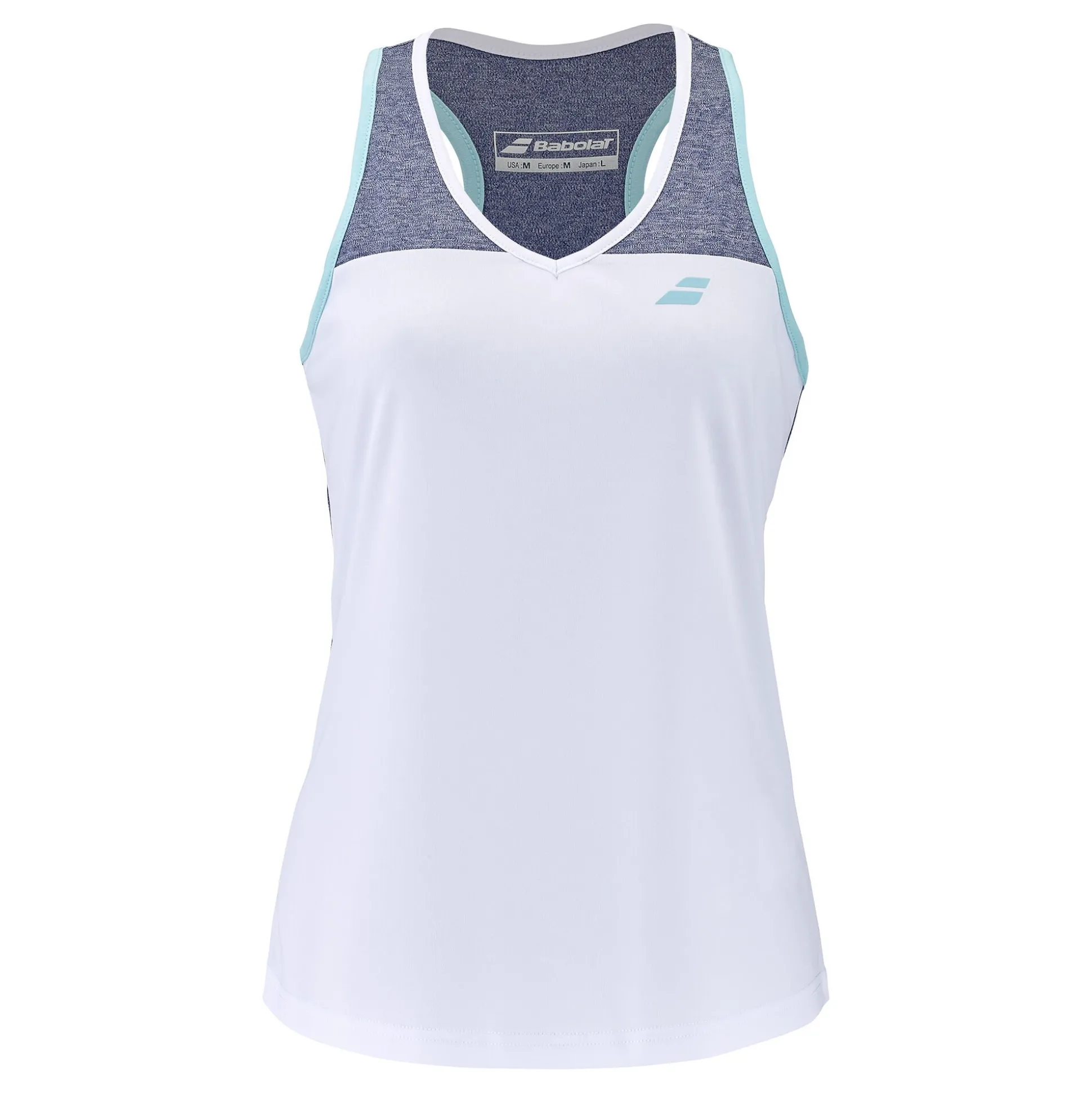 Clearance Play Tank Top Women - White, Blue Tops