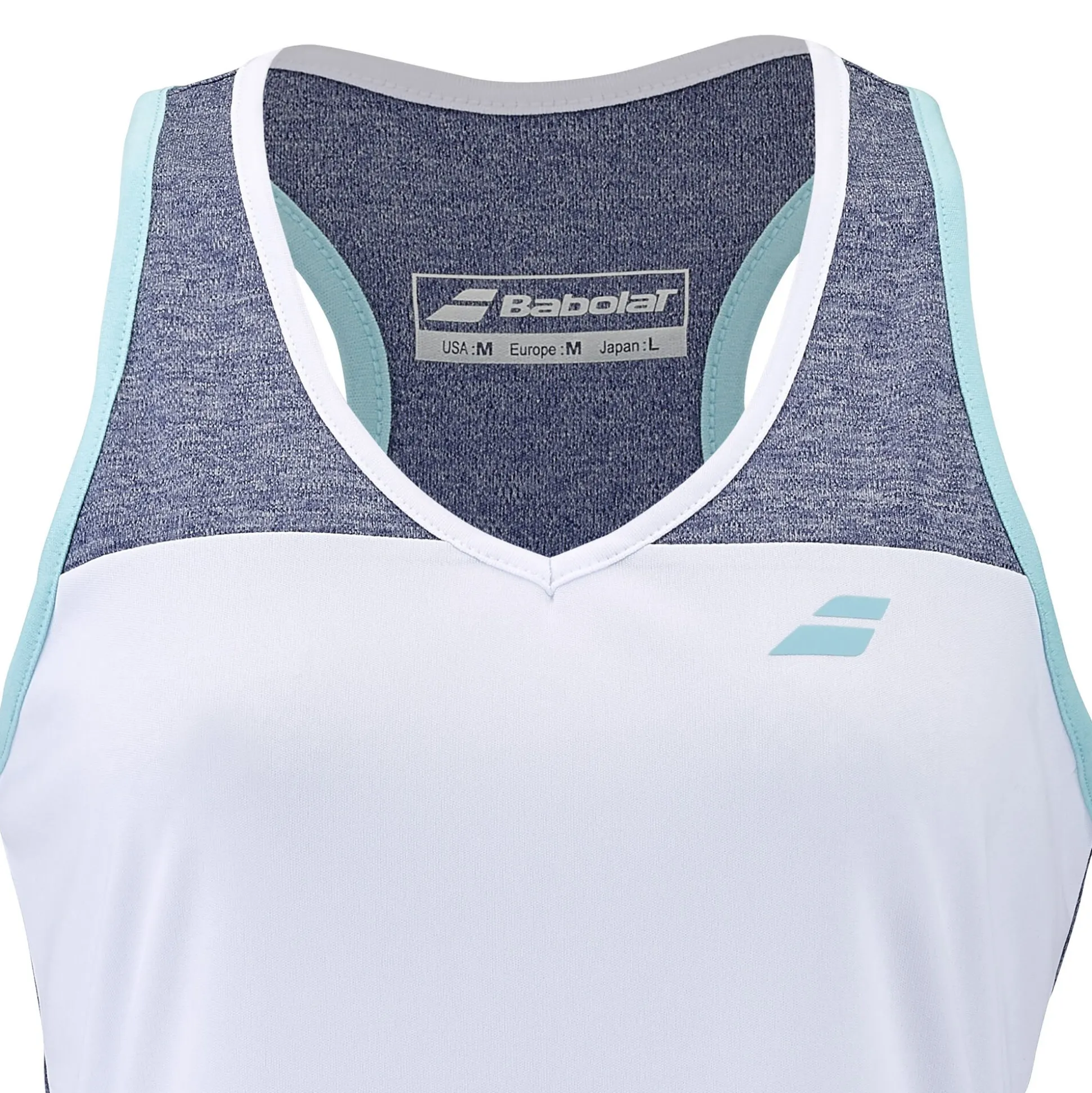 Clearance Play Tank Top Women - White, Blue Tops