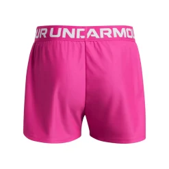 New Play Up Solid Shorts Girls - Pink, White Shorts