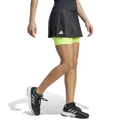 Online Pleat Pro Skirt Women - Black, Lime Skirts