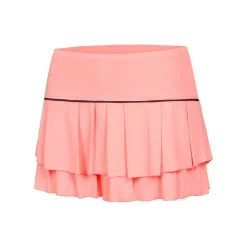 New Pleat Tier With Piping Skirt Women - Apricot, Black Skirts