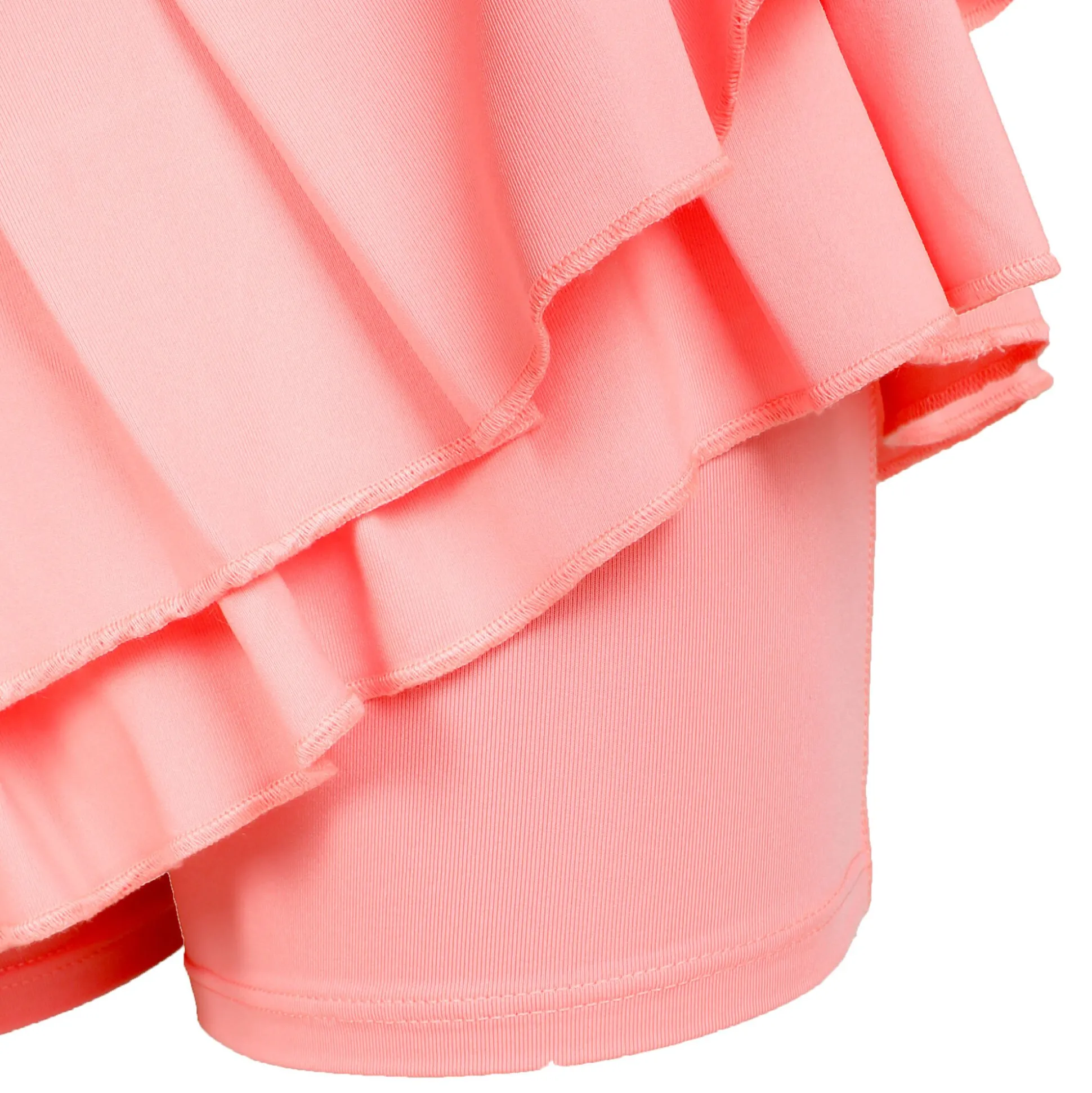 New Pleat Tier With Piping Skirt Women - Apricot, Black Skirts