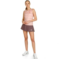 Best Poach & Stripe 2.0 Tank Top Women - Antique Pink Tops