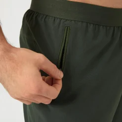 Cheap Pocket Shorts Men - Dark Green Shorts