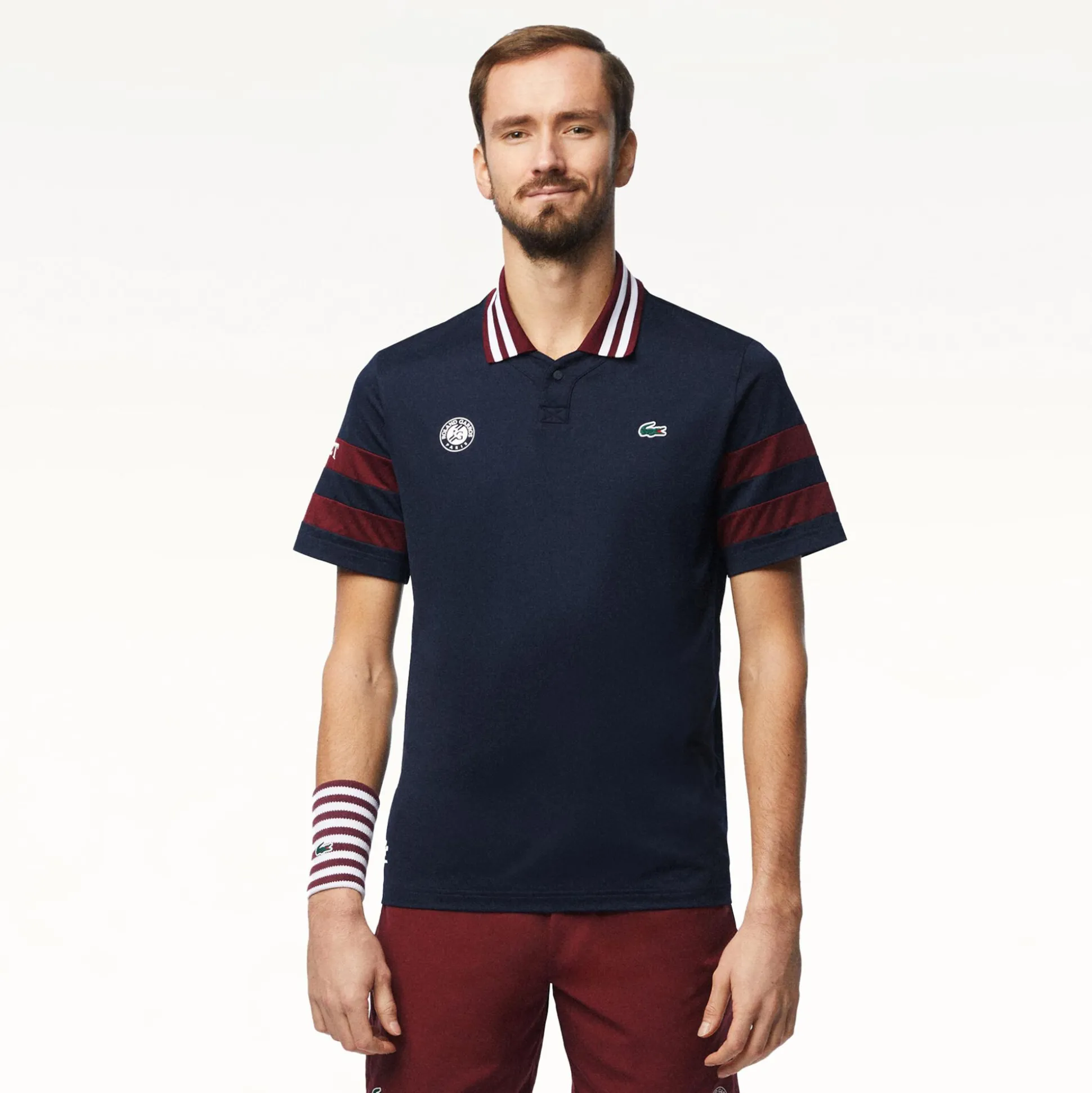 Outlet Polo Men - Dark Blue, Dark Red Shirts
