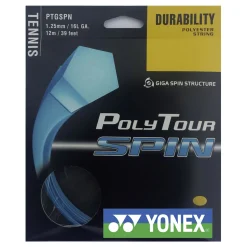 Shop Poly Tour Spin String Set 12m - Blue String Sets