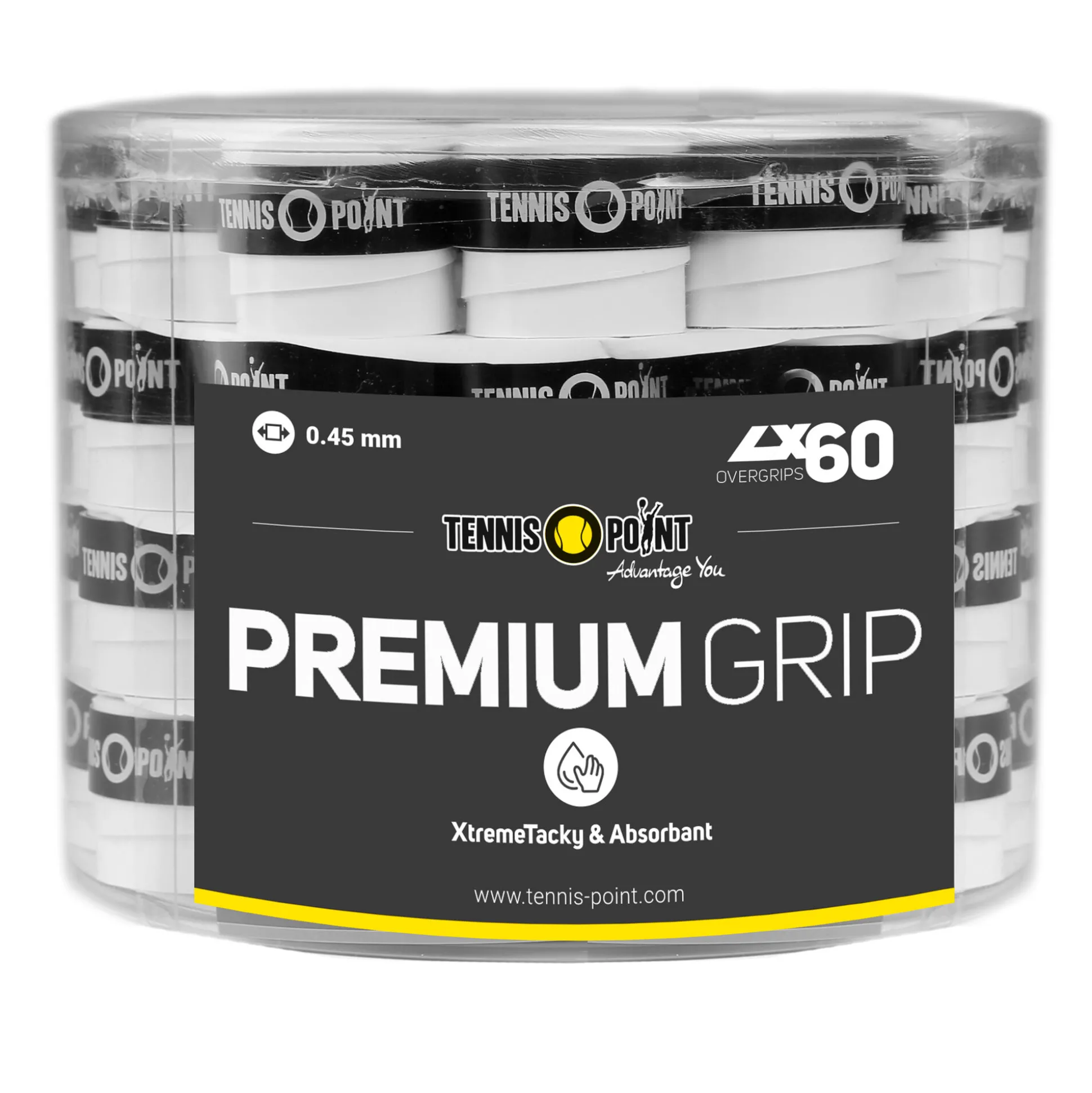 Shop Premium Grip 60 Pack - White Grips