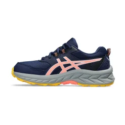 Outlet Pre-Venture 9 GS Trail Running Shoe Kids - Dark Blue, Coral Running Shoes