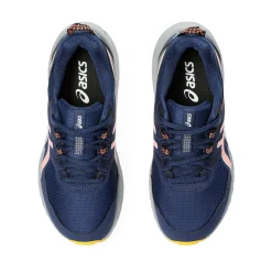 Outlet Pre-Venture 9 GS Trail Running Shoe Kids - Dark Blue, Coral Running Shoes