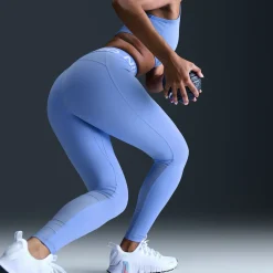 Fashion Pro 365 Tight Women - Light Blue, White Pants