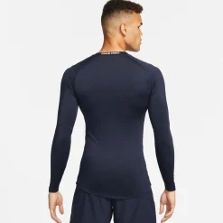 Cheap Pro Dri-Fit Long Sleeve Men - Dark Blue Shirts