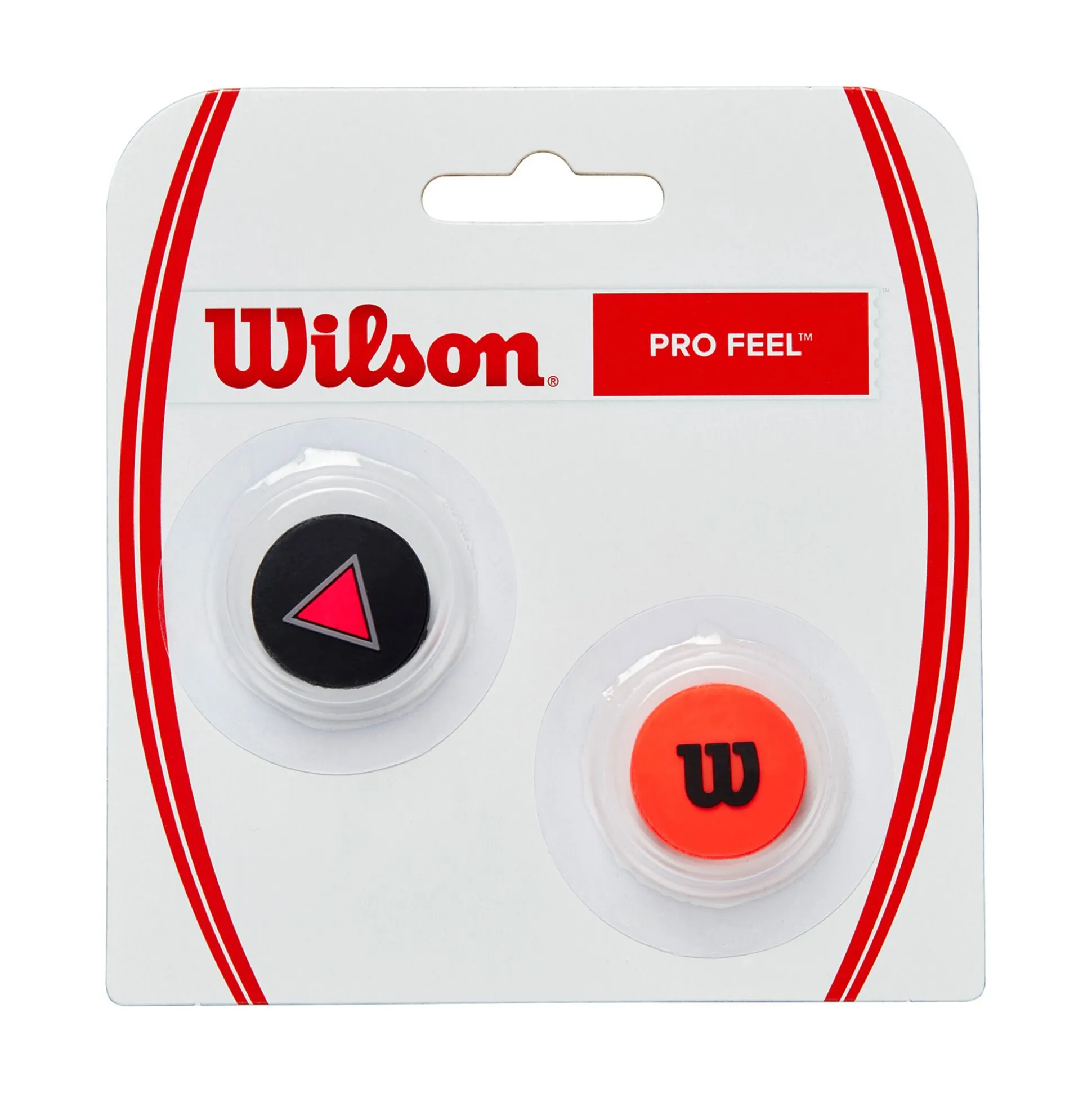 Sale Pro Feel Clash Dampener 2 Pack - Black, Red Racket Accessories
