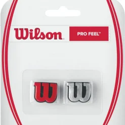 Cheap Pro Feel Dampener 2 Pack - Silver, Red Racket Accessories