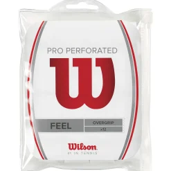 Outlet Pro Overgrip Perforated 12 Pack - White Grips