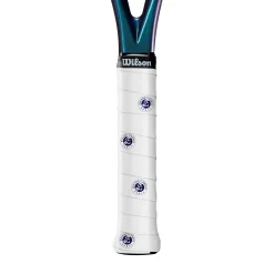 Cheap Pro Overgrip Roland Garros 3 Pack - White, Blue Grips