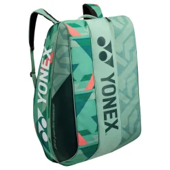 Shop Pro Racquet Bag Racket Bag 12 Pack - Green, Orange Racket Bags