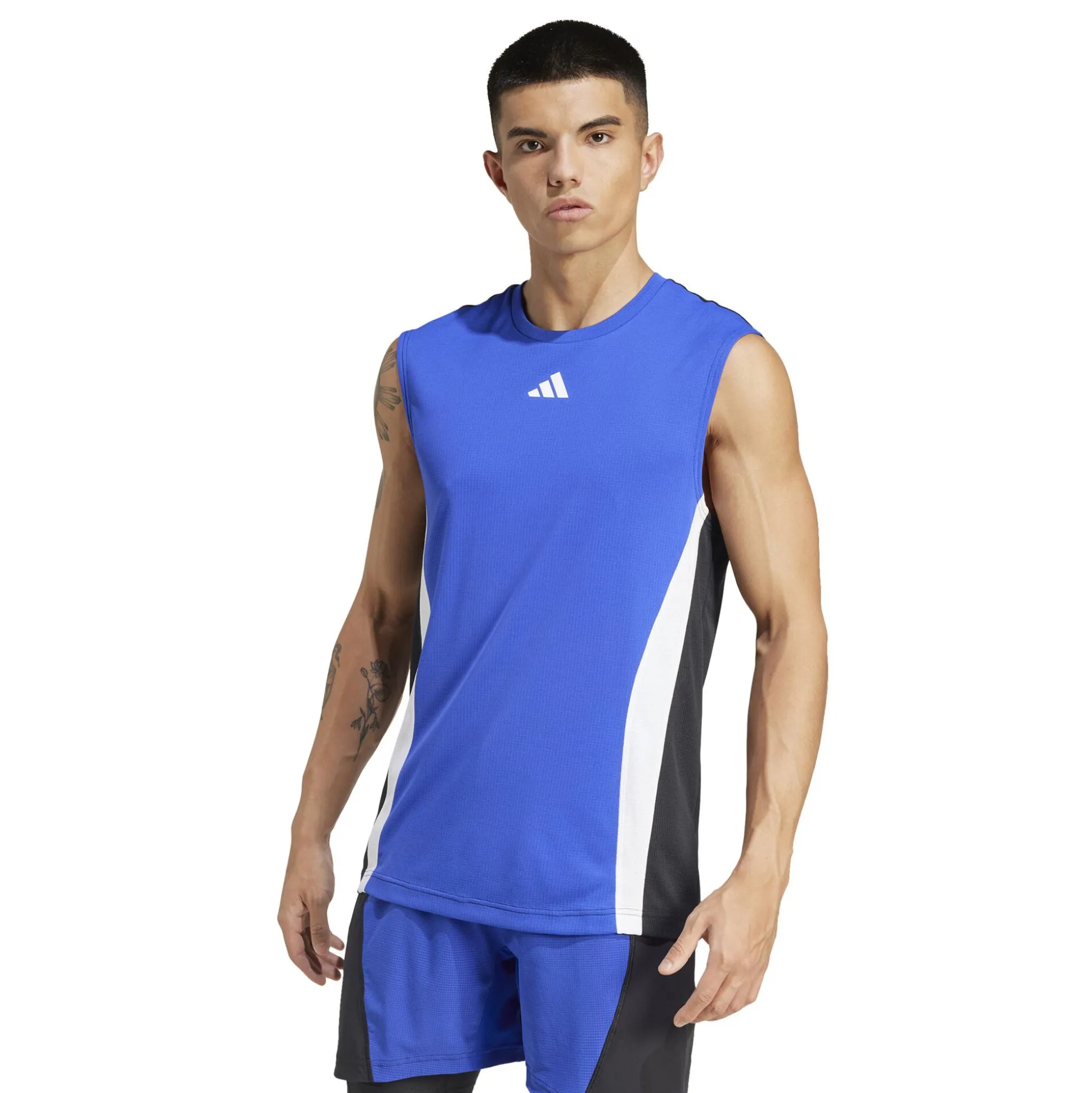 Online Pro Tank Top Men - Blue, Multicoloured Tops