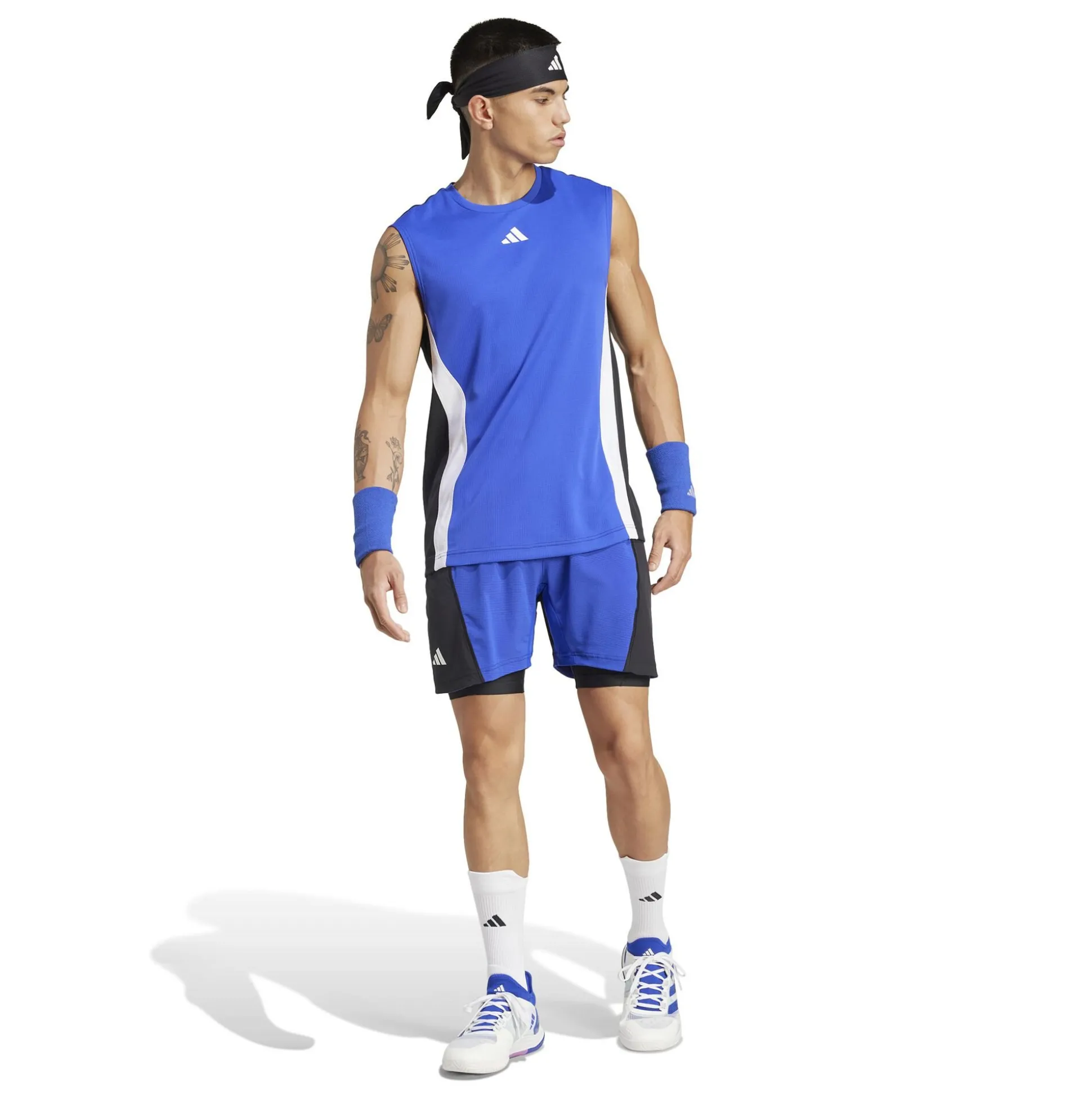 Online Pro Tank Top Men - Blue, Multicoloured Tops