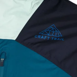 Clearance Pro Trail 2L Lightweight Running Jacket Men - Dark Blue, Mint Running Clothing