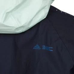 Clearance Pro Trail 2L Lightweight Running Jacket Men - Dark Blue, Mint Running Clothing