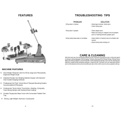 Clearance Progression 602 FC Pro Stringing Machine - Red Stringing Machines