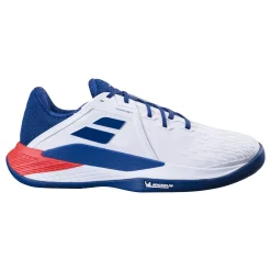 Best Sale Propulse Fury 3 Clay Court Shoe Men - White, Dark Blue Clay Court Shoes