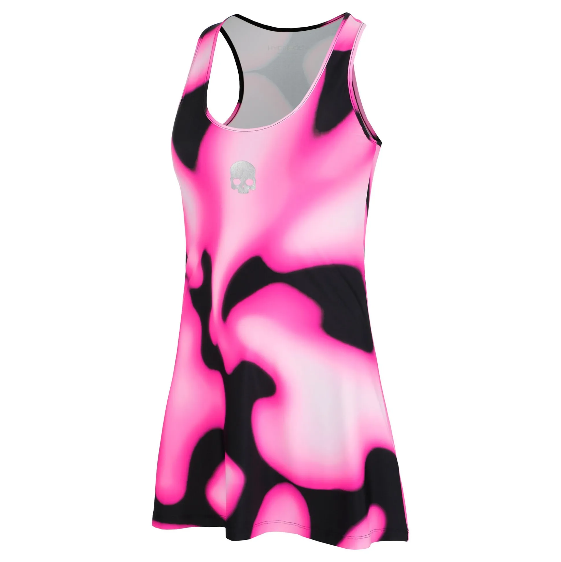 Cheap Psychedelic Tech Dress Women - Pink, Black Dresses