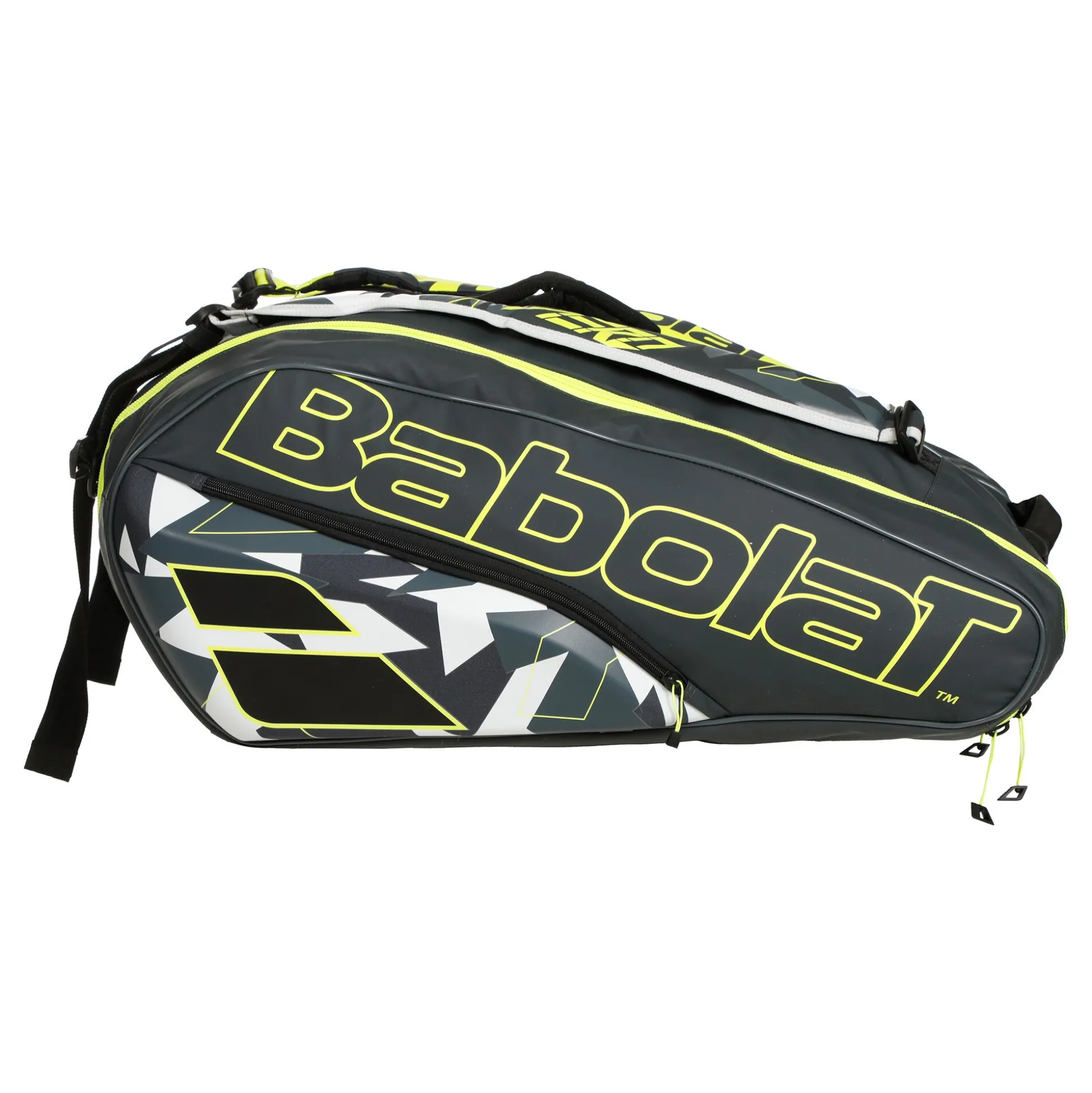 Flash Sale Pure Aero RH X 12 Racket Bag - Anthracite, Yellow Racket Bags
