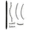 Online Pure Strike 100 Grommet Set - Black Racket Accessories