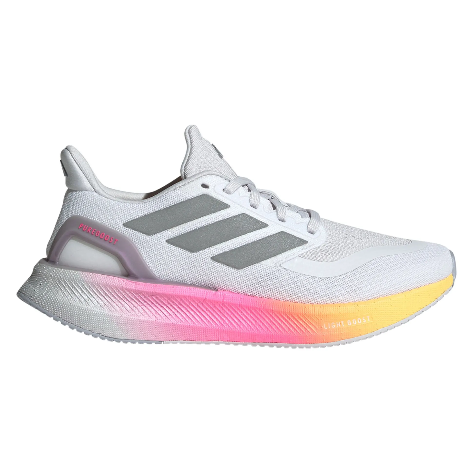 Store Pureboost 5 Neutral Running Shoe Women - White, Grey Running Shoes