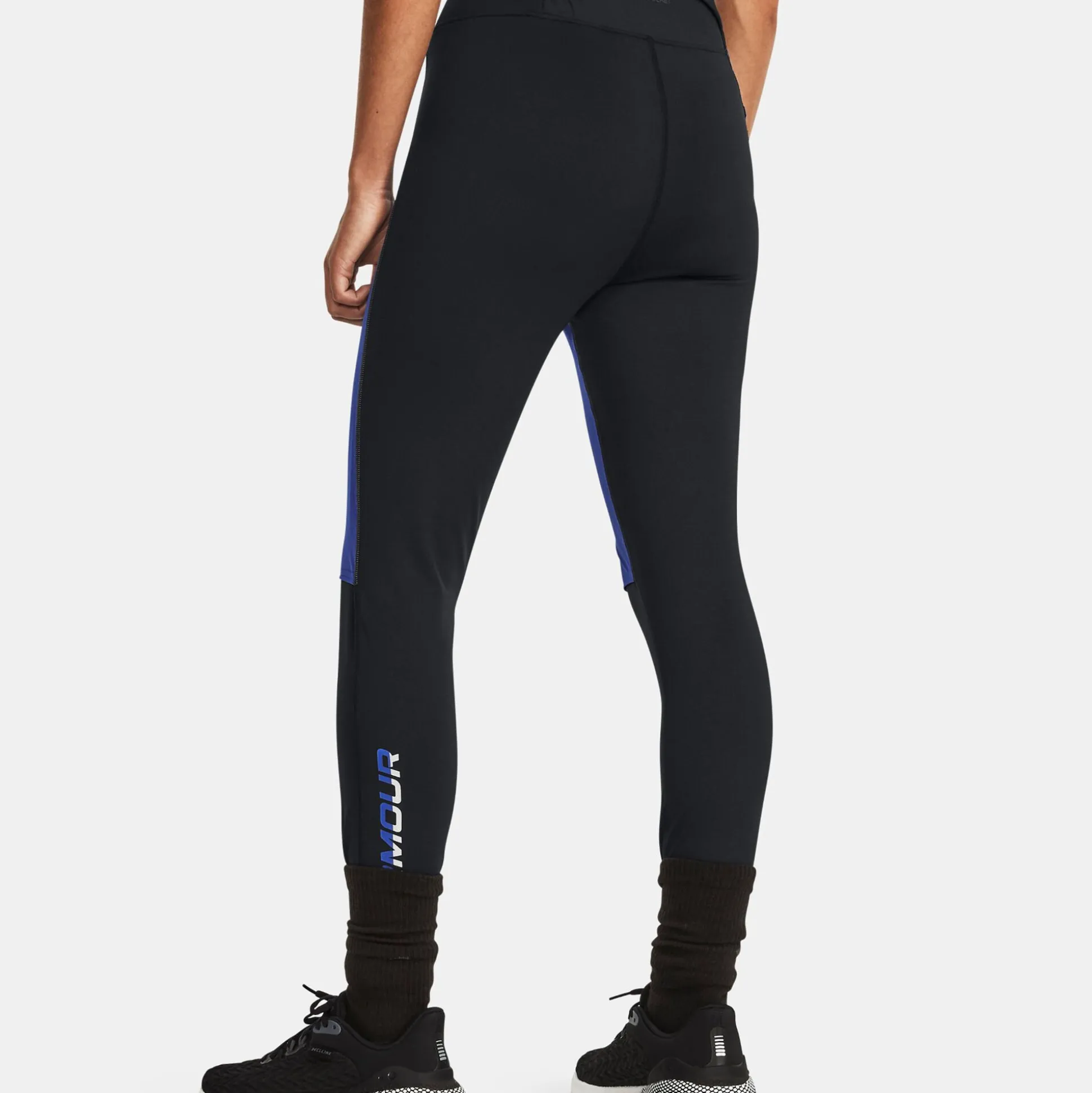 Cheap Qualifier Cold Tight Women - Black, Blue Pants|Running Clothing
