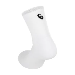 Sale Quarter Sports Socks 3 Pack - White, Black Socks