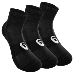 Outlet Quarter Sports Socks 3 Pack - Black, White Socks