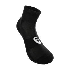 Outlet Quarter Sports Socks 3 Pack - Black, White Socks