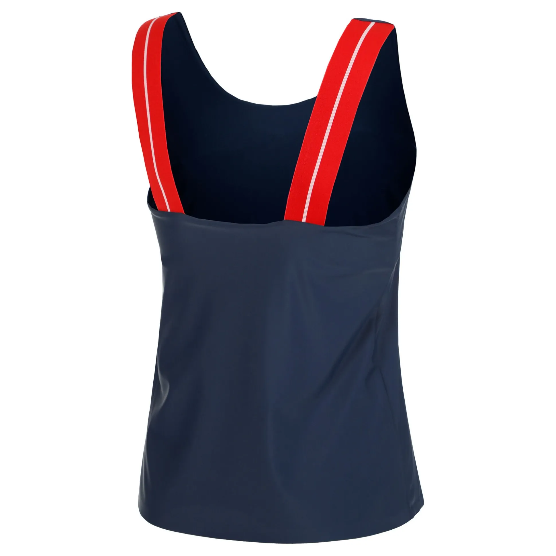 New Quincy Tank Top Women - Dark Blue, Red Tops
