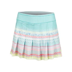 Cheap Retro Deco Skirt Women - Turquoise, Multicoloured Skirts