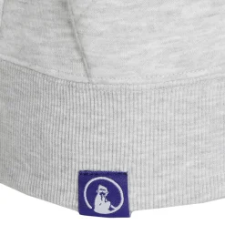 Fashion Retro Stripe Block Hoody Women - Lightgrey, Blue Hoodies & Sweaters