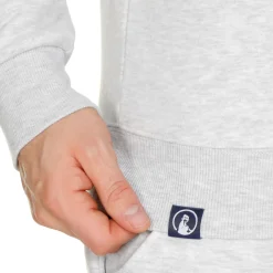 Store Retro Stripe Block Hoody Men - Lightgrey, Multicoloured Hoodies & Sweaters
