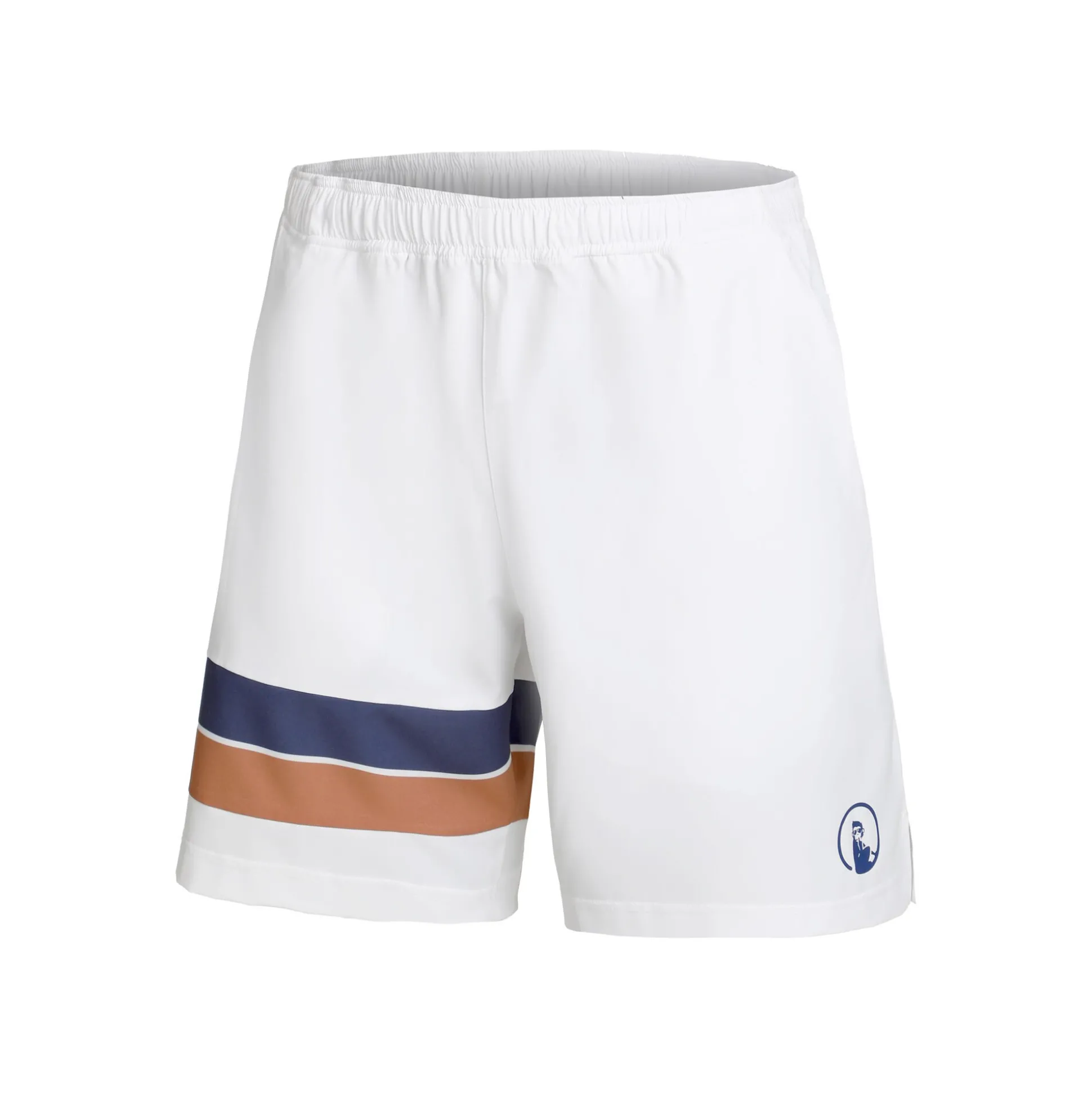 Online Retro Stripe Block Smash Shorts Men - Shorts