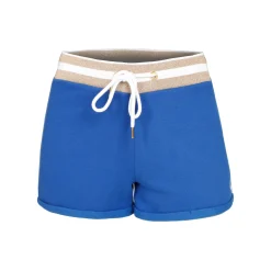 Flash Sale Retro Stripe Shorts Women - Blue, Multicoloured Shorts