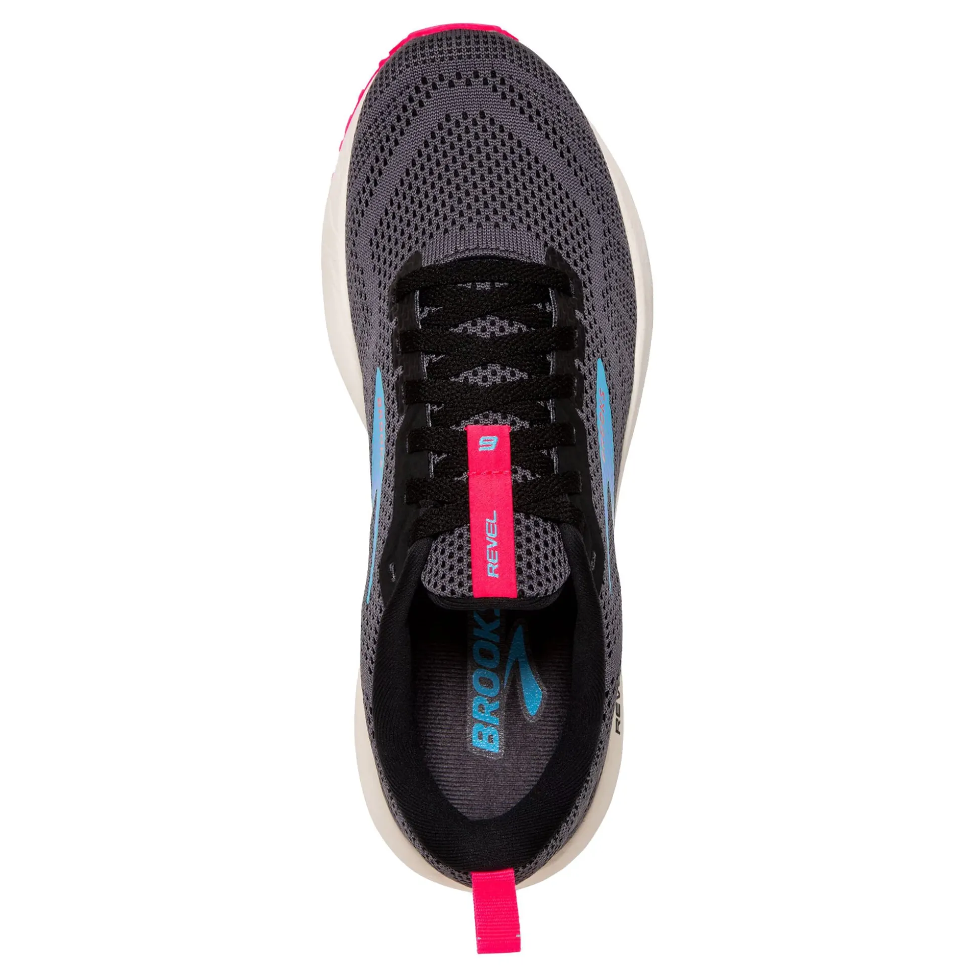Fashion Revel 6 Neutral Running Shoe Women - Black, Beige Running Shoes