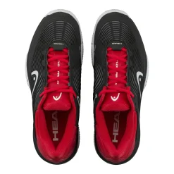 Shop Revolt Pro 4.5 Clay Court Shoe Men - Black, Red Clay Court Shoes