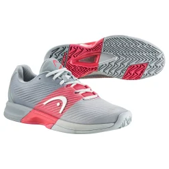 Best Revolt Pro 4.0 Women - Grey, Orange Clay Court Shoes