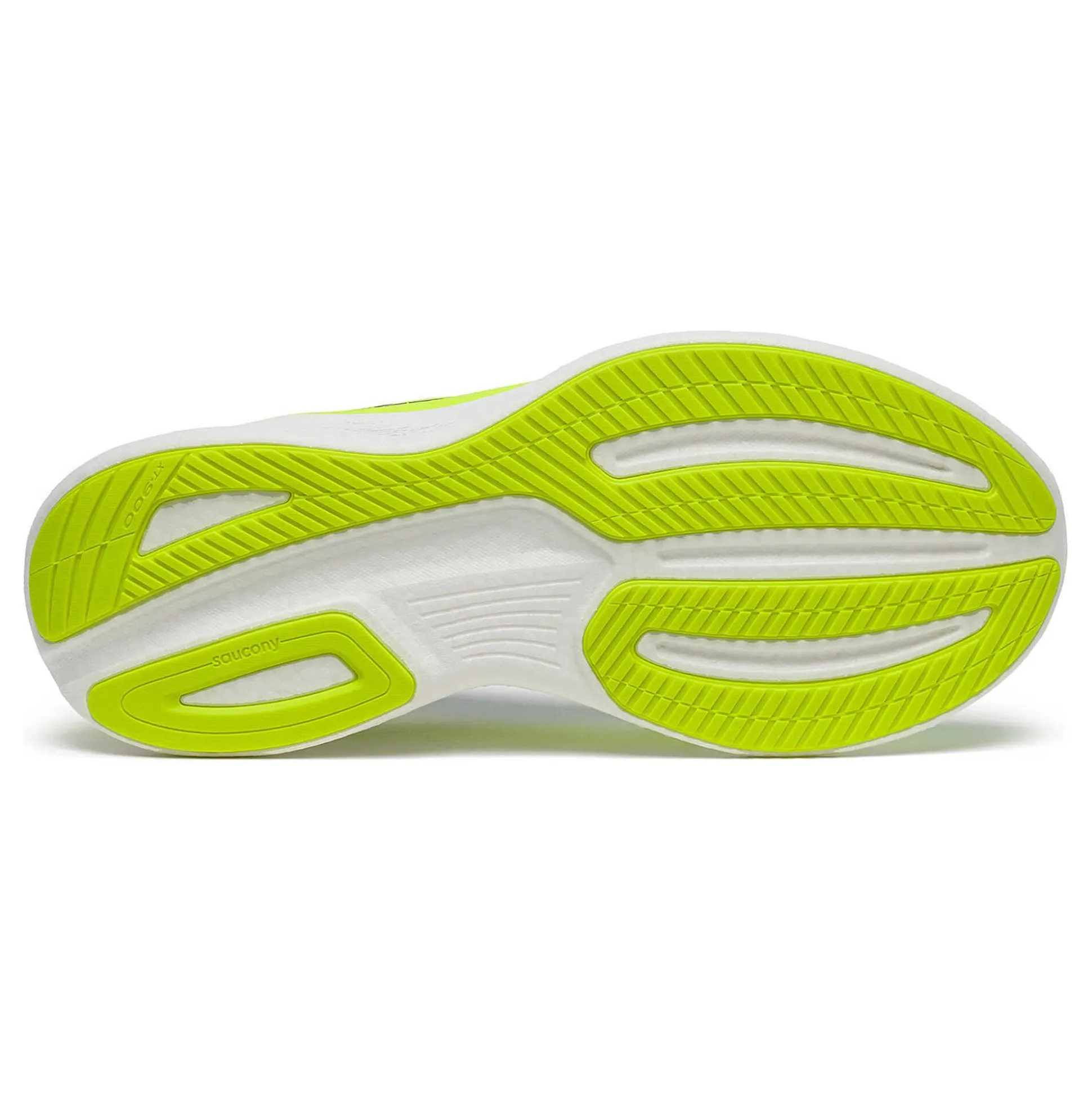 Store Ride 17 Neutral Running Shoe Men - Lemon, Blue Running Shoes