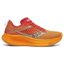 Clearance Ride 17 Neutral Running Shoe Women - Red, Orange Running Shoes