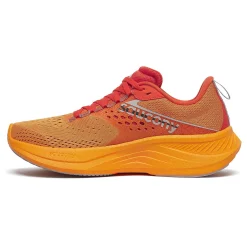 Clearance Ride 17 Neutral Running Shoe Women - Red, Orange Running Shoes